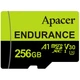 Карта памяти Apacer High Endurance microSDXC 256GB (UHS-I U3) W-80 MB/s, R-100 MB/s Class 10 A1 V30 (AP256GEDM1D05-R) - изображение 1