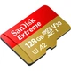 Карта пам'яті SanDisk Extreme microSDXC 128GB (UHS-I U3) W-90 MB/s, R-190 MB/s Class 10 A2 V30 (SDSQXAA-128G-GN6MA) + SD Adapter - зображення 5