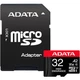 Карта памяти A-DATA High Endurance microSDHC 32GB (UHS-I U3) W-80 MB/s, R-100 MB/s Class 10 A2 V30 (AUSDH32GUI3V30SHA2-RA1) + SD Adapter - изображение 1