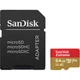 Карта памяти SanDisk Extreme microSDXC 64GB (UHS-I U3) W-80 MB/s, R-170 MB/s Class 10 A2 V30 (SDSQXAH-064G-GN6MA) + SD Adapter - изображение 1