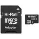 Карта памяти Hi-Rali microSDHC 16GB (UHS-I U1) Class 10 (HI-16GBSD10U1-01) + SD Adapter - изображение 1