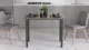 Стол универсальный Knap Ferrum-decor 750x1200x700 Черный металл ДСП Дуб Сонома Трюфель 16 мм (KNAP037) - изображение 4