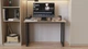 Стол письменный Кнап 2 Ferrum-decor 750x1000x600 Черный металл ДСП Дуб Сан-Марино 16 мм (KNAP2002) - изображение 1