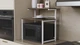 Подставка для микроволновки Kitchen K302 Ferrum-decor 590x550x350 Белый металл ДСП Дуб Сонома Трюфель 16 мм (KITCH30213) - изображение 4