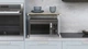 Подставка для микроволновки Kitchen K301 Ferrum-decor 400x550x350 Белый металл ДСП Дуб Сонома 16 мм (KITCH30112) - изображение 3