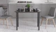 Стол универсальный Knap Ferrum-decor 750x1400x600 Черный металл ДСП Венге Магия 16 мм (KNAP019) - изображение 7