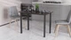 Стол универсальный Knap Ferrum-decor 750x1400x600 Черный металл ДСП Венге Магия 16 мм (KNAP019) - изображение 6