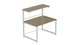 Подставка для микроволновки Kitchen K302 Ferrum-decor 590x550x350 Белый металл ДСП Дуб Сонома 16 мм (KITCH30212) - изображение 3