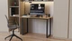 Стол письменный Кнап 2 Ferrum-decor 750x1000x600 Черный металл ДСП Дуб Артизан 16 мм (KNAP2006) - изображение 4