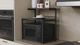 Подставка для микроволновки Kitchen K302 Ferrum-decor 590x550x350 Черный металл ДСП Сосна Кембра 16 мм (KITCH30208) - изображение 2
