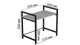 Подставка для микроволновки Kitchen K303 Ferrum-decor 500x550x350 Черный металл ДСП Бетон 16 мм (KITCH30307) - изображение 3