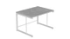 Подставка для микроволновки Kitchen K301 Ferrum-decor 400x550x350 Белый металл ДСП Бетон 16 мм (KITCH30115) - изображение 5