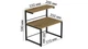 Подставка для микроволновки Kitchen K302 Ferrum-decor 590x550x350 Черный металл ДСП Дуб Артизан 16 мм (KITCH30206) - изображение 2
