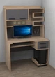 Комп'ютерний стіл Тіса-меблі Стиль-6 165х110х60 см Дуб сонома/Графіт - изображение 3