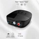 Bluetooth-адаптер VIKEFON, аудіоприймач в машину + аудіокабель 3.5 мм і кабель RCA, чорний (78293521) - зображення 3