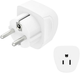 Adapter podróżny Hama Basic USA - EU White (4047443499172) - obraz 1