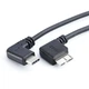 Кабель переходник OTG угловой USB Type-C 3.1 - Micro USB Type B 3.0 (M/M), 27 см (48719) - изображение 3