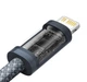 Кабель Baseus Type-C - Lightning PD 20W 2метра Dynamic Grey (CALD000116) - изображение 2