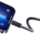 Кабель Baseus Type-C - Lightning PD 20W 2метра Dynamic Grey (CALD000116) - изображение 4