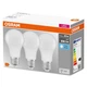 Набір ламп 3шт OSRAM LED E27 8.5Вт 4000К 806Лм A60 - зображення 2
