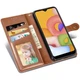 Чехол книжка на Oppo A38, Oppo A18 / для оппо А38, оппо А18 искусственная кожа Коричневый - изображение 2