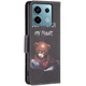 Чохол з малюнком Deexe Color Wallet для Xiaomi Redmi Note 13 Pro 4G / Poco M6 Pro - Bear - зображення 3
