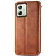 Чохол Deexe Rhombus Wallet для Motorola Moto G54 - Brown - зображення 6