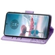 Чехол-книжка с рисунком UniCase Butterfly Pattern для Motorola Edge 40 Neo - Light Purple - изображение 3