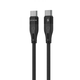 Кабель Proove Soft Silicone Type-C to Type-C Cable 60W 1m Black - изображение 1