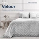 Покрывало ТЕП Velour Ромб круглый Светло-серый Полуторное 150х210 см Двустороннее Полиэстер (2000008658669/4-00515_22424) - изображение 8
