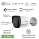 IP-камера відеоспостереження 5 Мп Tiandy TC-C35WS Spec: I5/E/Y/M/H/4mm з вбудованим мікрофоном - изображение 3