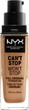 Podkład w płynie NYX Professional Makeup Can't Stop Won't Stop 24-Hour Foundation 12.5 Camel 30 ml (800897157296) - obraz 2