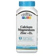 Вітаміни 21st Century Calcium Magnesium Zinc + D3 250 таблеток - зображення 1