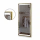 Зеркало в полный рост VESNA GOLD в алюминиевой раме с подсветкой LED (1500x600x20) - изображение 1