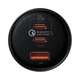 Авто зу Baseus 160W Car Charger 2C+U + кабель - комплект зарядний для авто (TZCC2M-0G / CCZX-160CX) - зображення 3