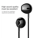 Наушники с микрофоном BASEUS Encok H06 lateral in-ear Wired Earphone (NGH06-C01) черные - изображение 5
