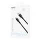 Кабель Proove Rebirth USB to Type-C 2.4A (1m) black - зображення 2