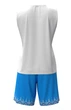 Баскетбольна форма жіноча RIGO LEGACY PRO White-Blue L - зображення 3