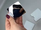 Дзеркало кишенькове з нержавіючої сталі Lienli mirror квадратне бірюзове 6*6 см (LL-3) - зображення 4