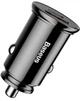 Автомобильное зарядное устройство Baseus Circular Plastic Быстрая зарядка Quick Charge 4.0 + Power Delivery 3.0 30W USB + Type-C 5A Зарядка в авто Black CCALL-YS01 - изображение 1
