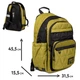 Рюкзак школьный YES TS-47 Khaki (559617) (5056574426239) - изображение 2