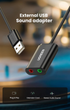 Внешняя звуковая карта Ugreen US205 USB 2.0 to 2 x Jack 3.5mm (30724) - изображение 5