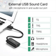 Внешняя звуковая карта Ugreen US205 USB 2.0 to 2 x Jack 3.5mm (30724) - изображение 8