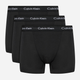 Набір трусів шорти Calvin Klein Underwear 000NB2970A-7V1 XL 3 шт Чорний (8719854639589) - зображення 1