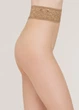 Класичні колготки з силіконовим поясом Giulia IMPRESSO 20 (3) Beige-daino тілесні капронові колготи - зображення 9