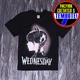 Футболка Дрёма Wednesday 146-152 см черный (2858) - изображение 3