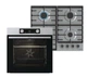 Комплект Gorenje (духовка електрична BO6737E02XK+варильна поверхня газова G642ABX) - зображення 1