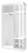 Передпокій Doros City One Door Білий 110х45х210 см - зображення 2