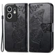 Чехол-книжка с рисунком UniCase Butterfly Pattern для Infinix Zero 30 - Black - изображение 1