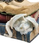 Шкатулка Veronese Драконы на книгах 13х11х13,5 см 1904542 полистоун - изображение 3
